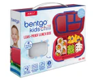 Bentgo Kids' Chill Leak Proof Lunch Box - Red/Royal Blue
