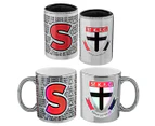 AFL St. Kilda Saints Can Cooler & Coffee Mug Gift Pack - White/Black/Red
