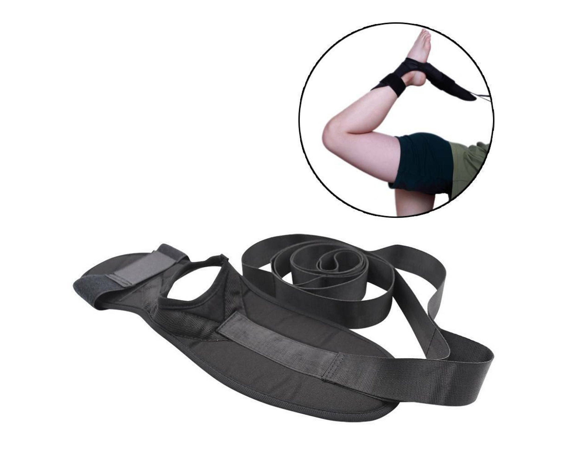 Yoga Rehabilitation Training Ligament Stretching Belt Strap