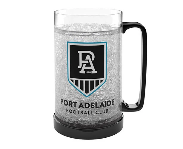 AFL Freeze Mug - Port Adelaide Power -   - 375ML - Gel Freeze Mug Cup