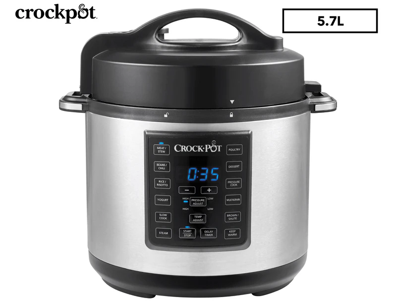 Crock Pot 5.7L Express Crock Multi-Cooker - CPE200