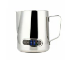 600ML Milk Frothing Thermometer Espresso Coffee Pitcher 304 Stainless Steel Jug Cup