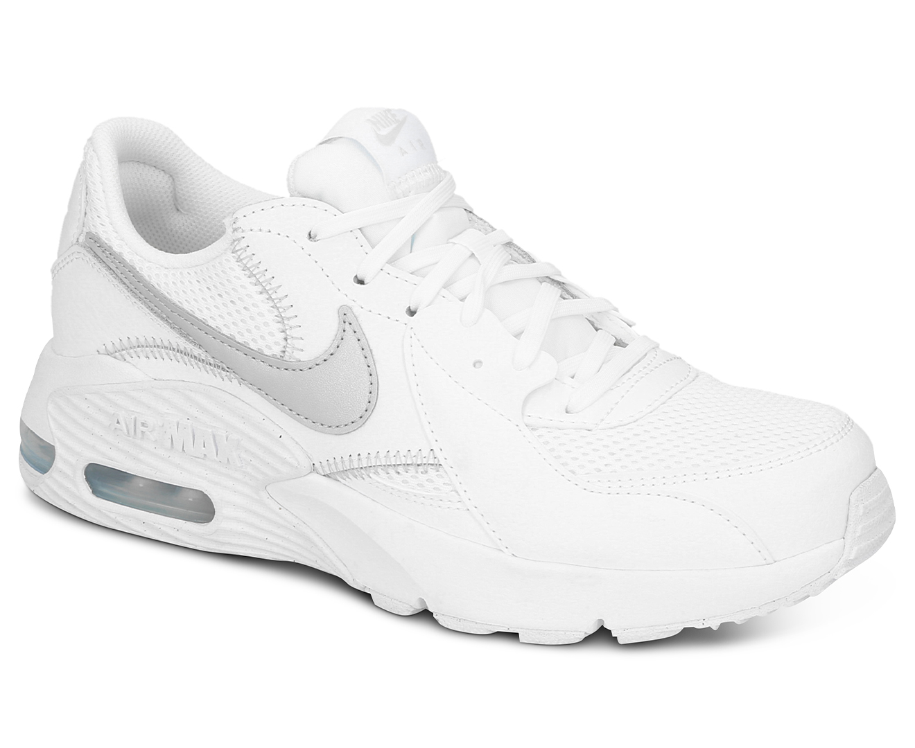 Nike Women's Air Max Excee Sneakers - White/Metallic Platinum | Catch.co.nz
