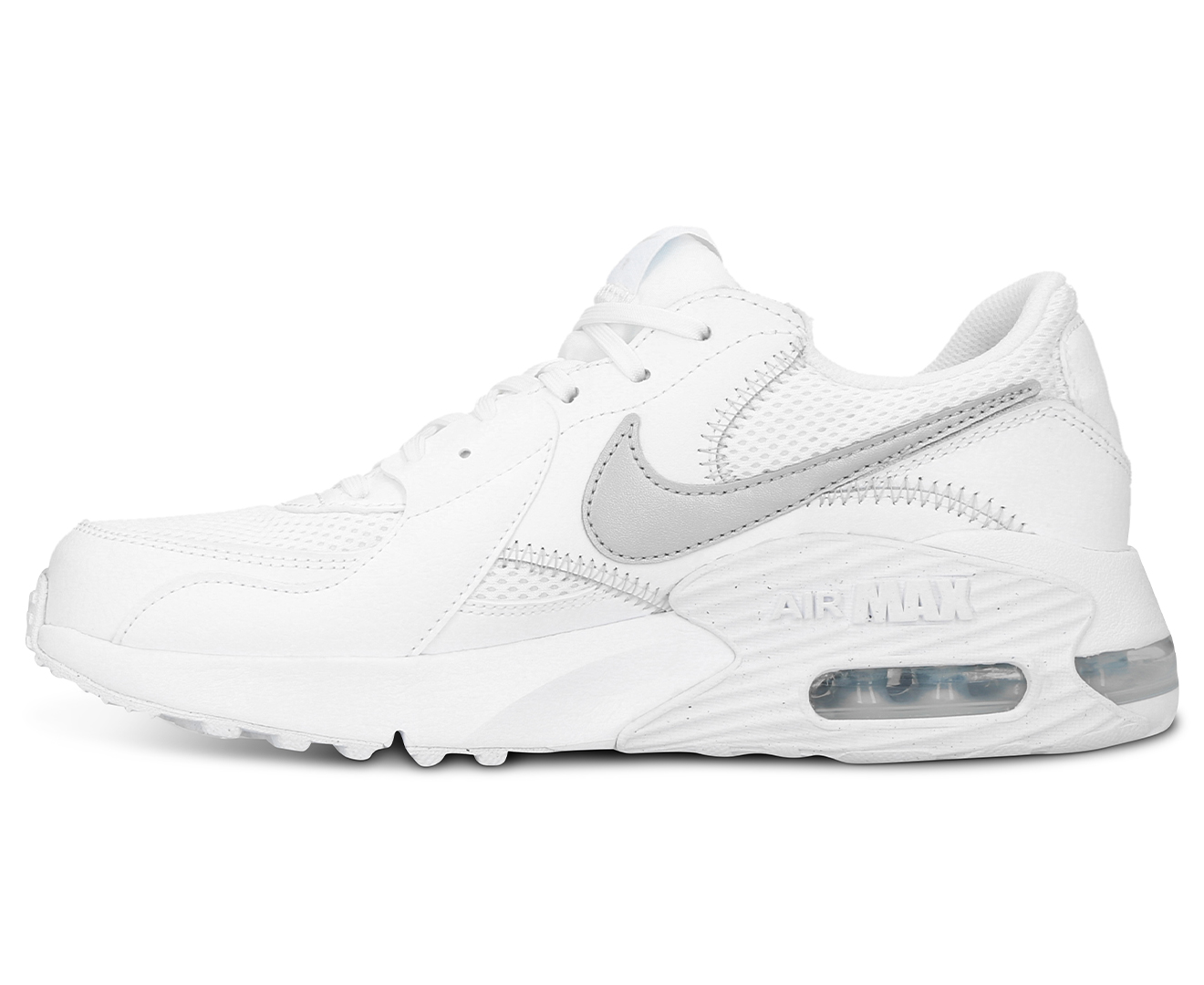 Nike Women's Air Max Excee Sneakers - White/Metallic Platinum | Catch.co.nz