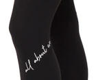 All About Eve Women's Script Leggings / Tights - Black