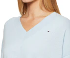 Tommy Hilfiger Women's Kesha V-Neck Sweater - Breezy Blue