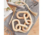 Natural Wooden Chain 5-Link
