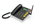 Olitech EasyTel 4G Seniors Phone Big Buttons Landline Homephone SOS Wifi Hotspot - Black