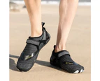 JACK'S AQUA SPORTS Men Women Water Shoes Barefoot Quick Dry Aqua Sports Shoes - Black