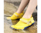 JACK'S AQUA SPORTS Kids Water Shoes Barefoot Quick Dry Aqua Sports Shoes Boys Girls - Yellow