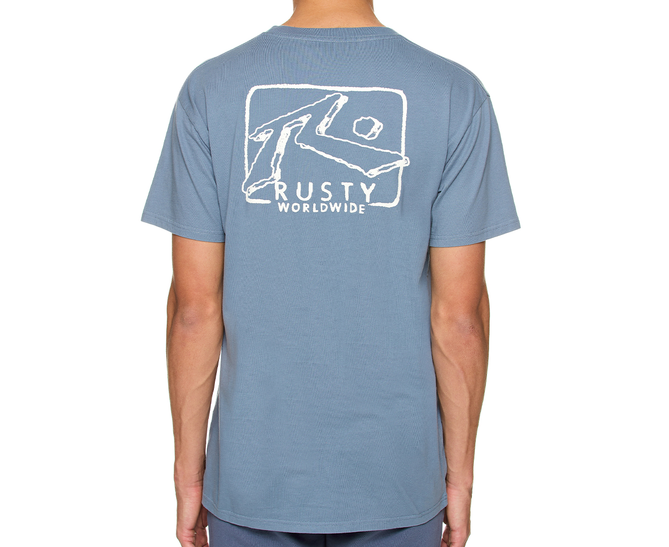 Rusty Men's Mungo Short Sleeve Tee / T-Shirt / Tshirt - China Blue ...