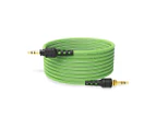 Rode 2.4m Green Headphone Cable - 3.5mm Connection with 1/4" Adaptor - Green