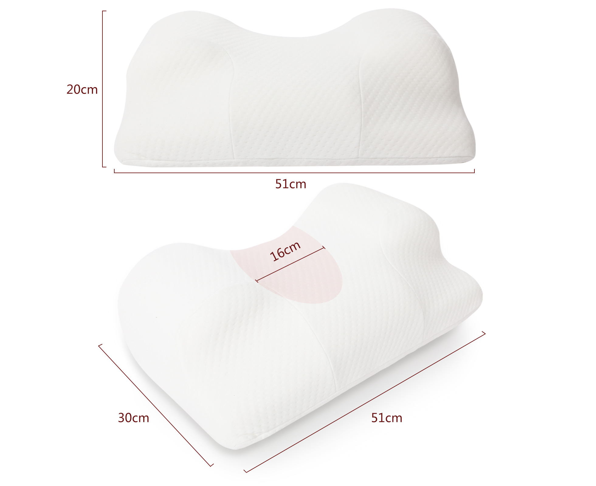 Ultimate Beauty Sleep Pillow - Anti Wrinkle & Anti Aging Pillow - Back  Sleep Training & Neck Support Pillow -100% Cool-Silk Pillowcase