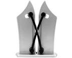 Kitchen Grade Stainless Steel Knife Sharpener - Black