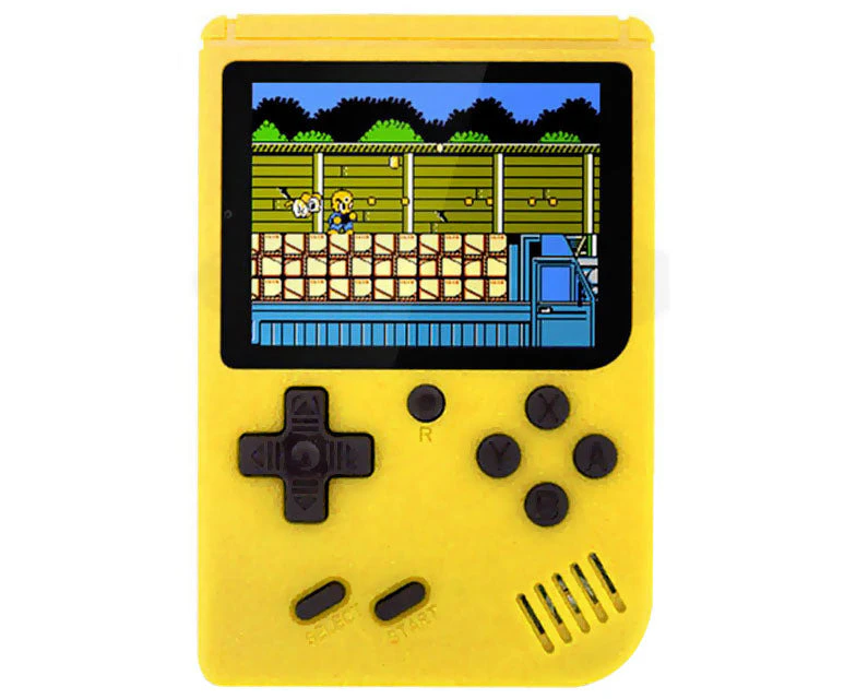 400 Built in Retro Game Console - Yellow