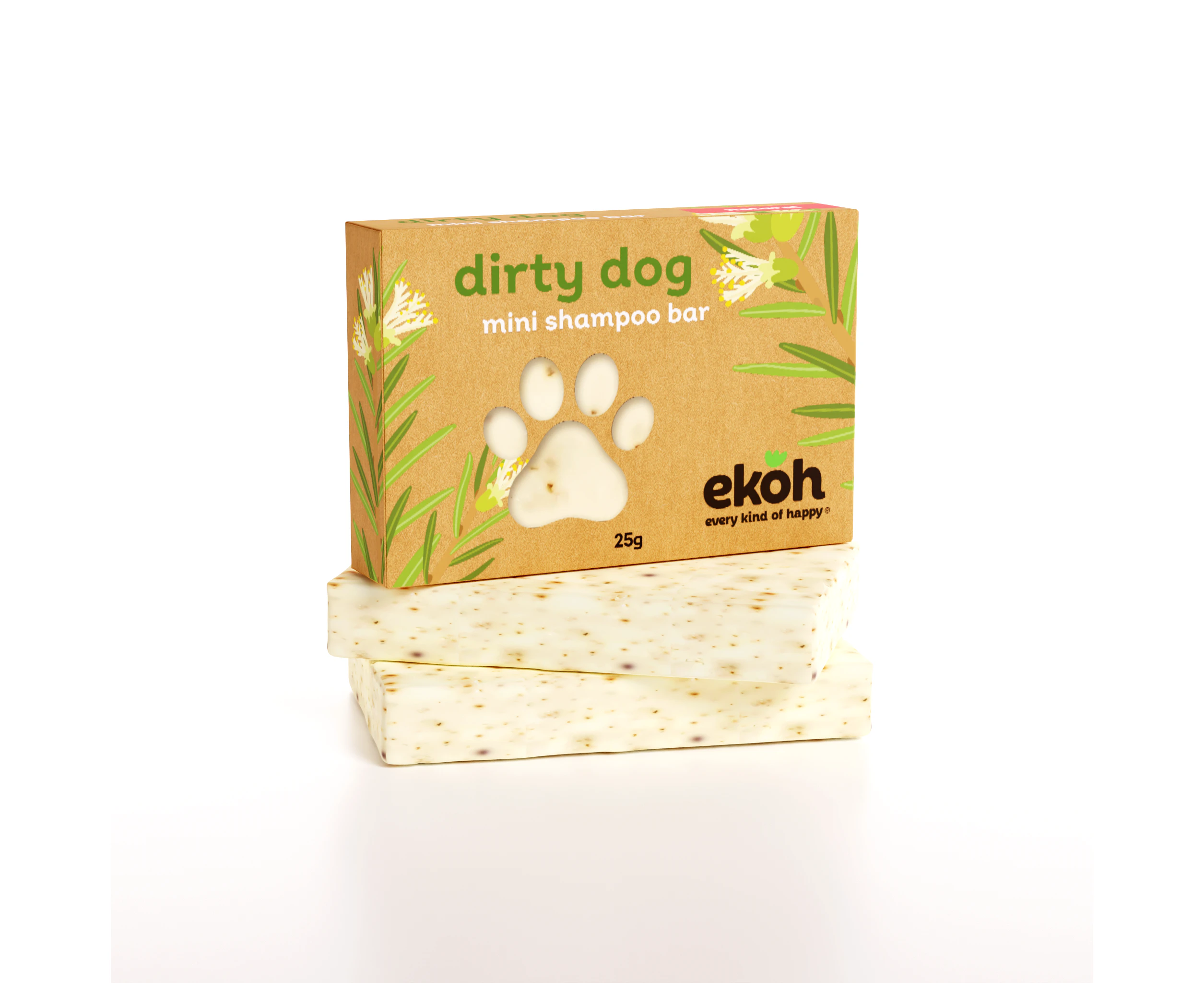 Pet Shampoo Soap Bar Dirty Dog Mini Natural Shampoo Wash Bar 25g/.88oz