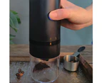 USB Type C Rechargeable Portable Electric Coffee Bean Grinder - Black