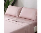 TEXLINK 500TC Luxury Cotton Sheet Set - Mauve