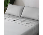 TEXLINK 500TC Luxury Cotton Sheet Set - Grey