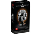 LEGO Star Wars The Mandalorian Helmet Buildable Model Kit, Display Collectible Decoration Set for Adults, Collection Gift Idea 75328