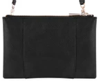 GUESS Noelle Mini Double Zip Crossbody Bag - Black