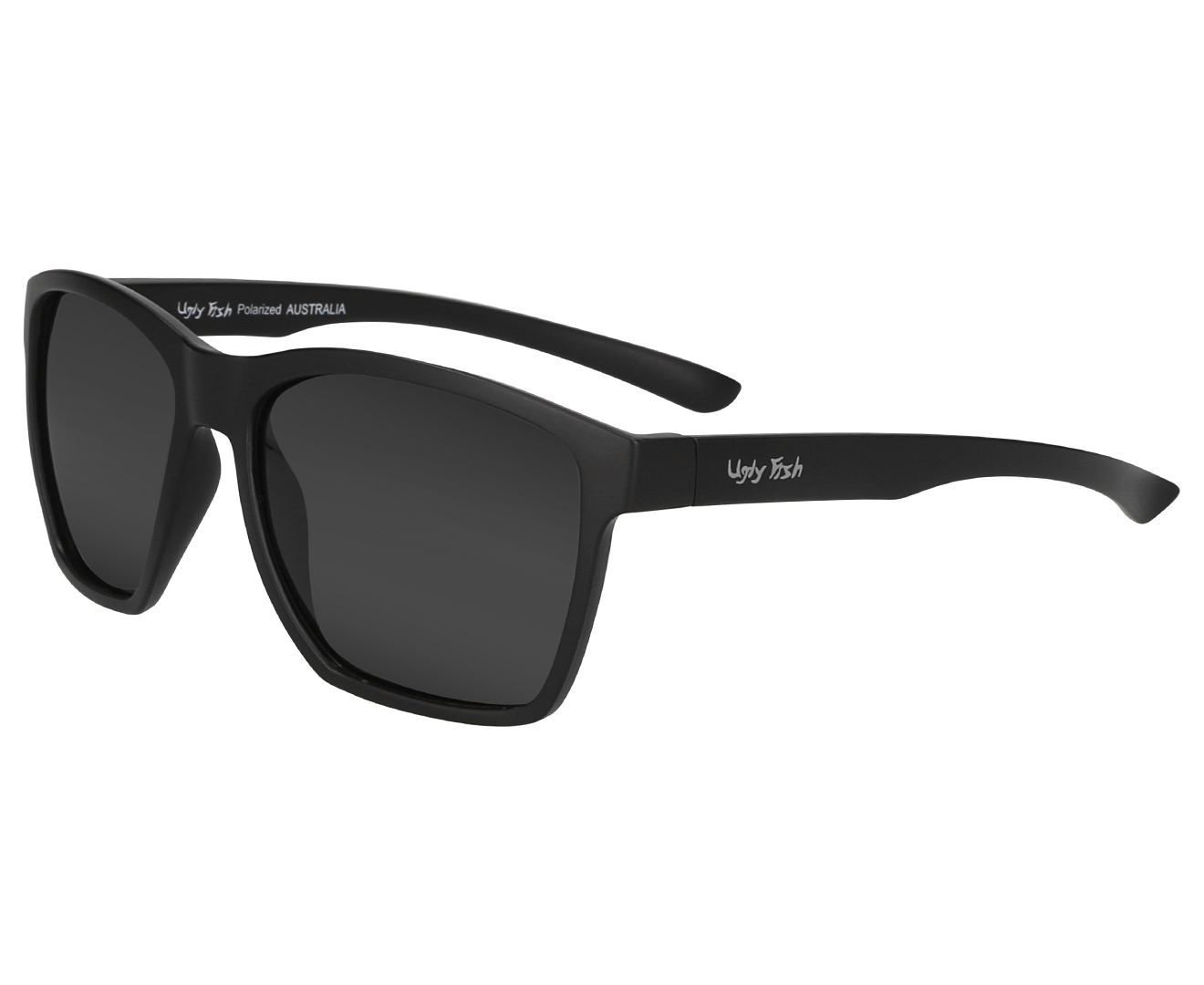 Ugly Fish Men's PU5008 Polarised Sunglasses - Black/Smoke<!-- -->