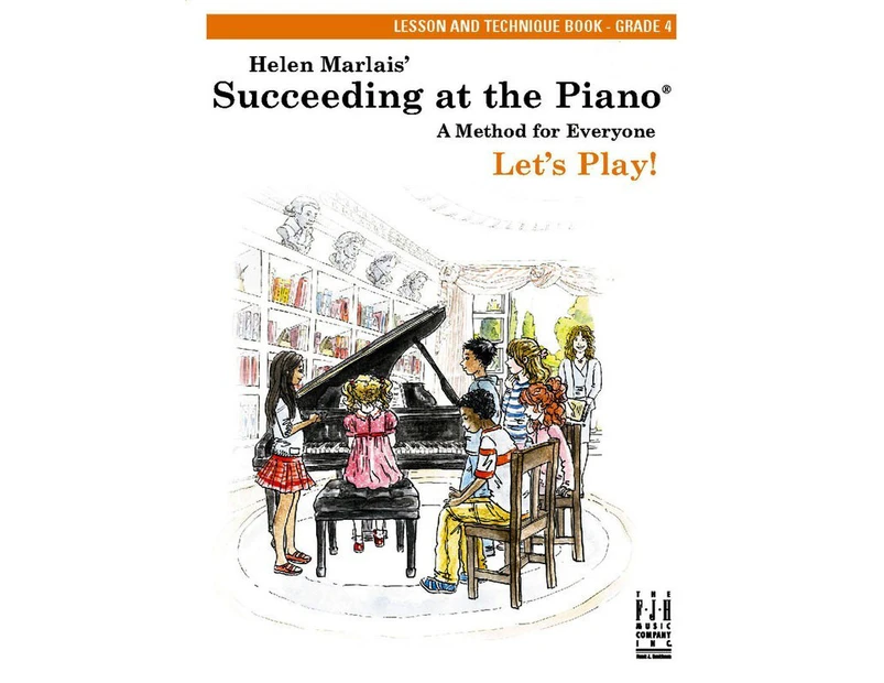 Succeeding At The Piano Gr 4 Lesson And Tech Book (Softcover Book)