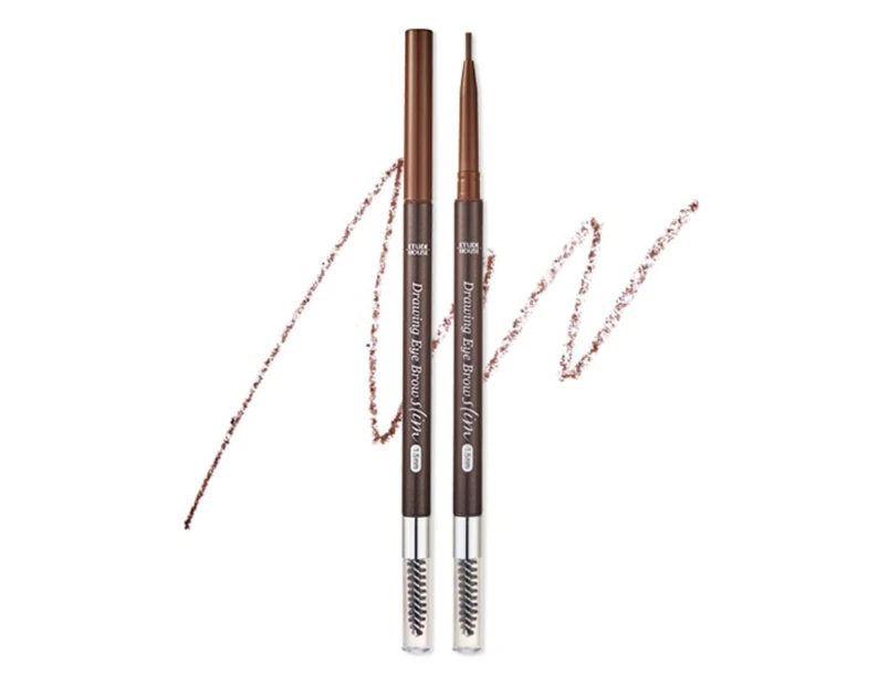 Etude House Drawing Slim Eyebrow 1.5mm (#5 Red Brown) Eye Brow Pencil + Face Sheet Mask