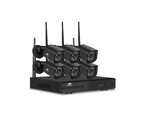 UL-tech Wireless CCTV Security System 8CH NVR 3MP 6 Square Cameras