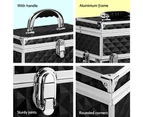 Embellir Beauty Case Makeup Travel Bag Organiser Large Carry Jewellery BoxVanity