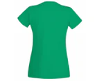 Womens Value Fitted Short Sleeve Casual T-Shirt (Green) - BC3901
