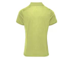 Premier Womens Coolchecker Short Sleeve Pique Polo T-Shirt (Lime) - RW4402