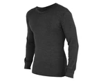FLOSO Mens Thermal Underwear Long Sleeve T Shirt Top (Standard Range) (Charcoal) - THERM22