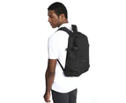 SOLS Unisex Wall Street Padded Backpack (Black) - PC2593