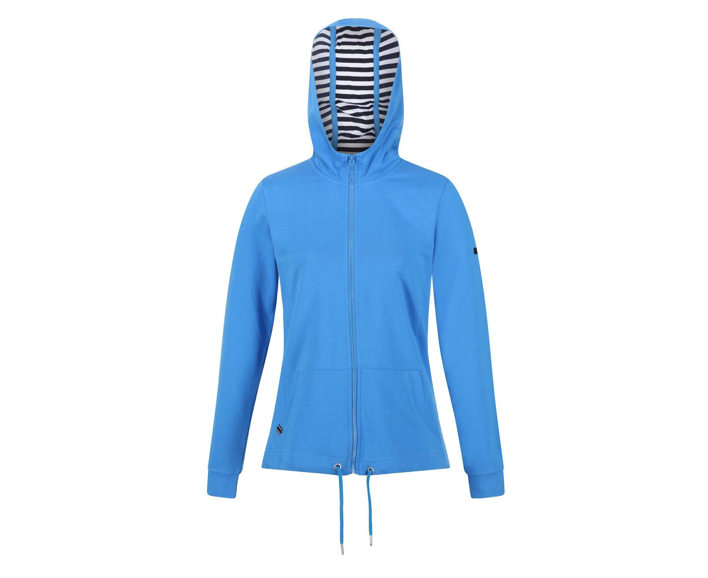 Regatta Womens Bayarma Full Zip Hoodie (Sonic Blue) - RG7410