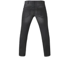 D555 Mens Benson Stretch Tapered Jeans (Grey) - DC261