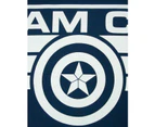 Captain America Civil War Girls Team Cap T-Shirt (Blue) - NS6437