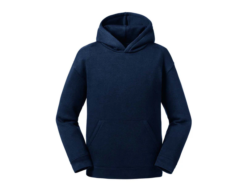 Russell Kids/Childrens Authentic Hooded Sweatshirt (French Navy) - PC4023