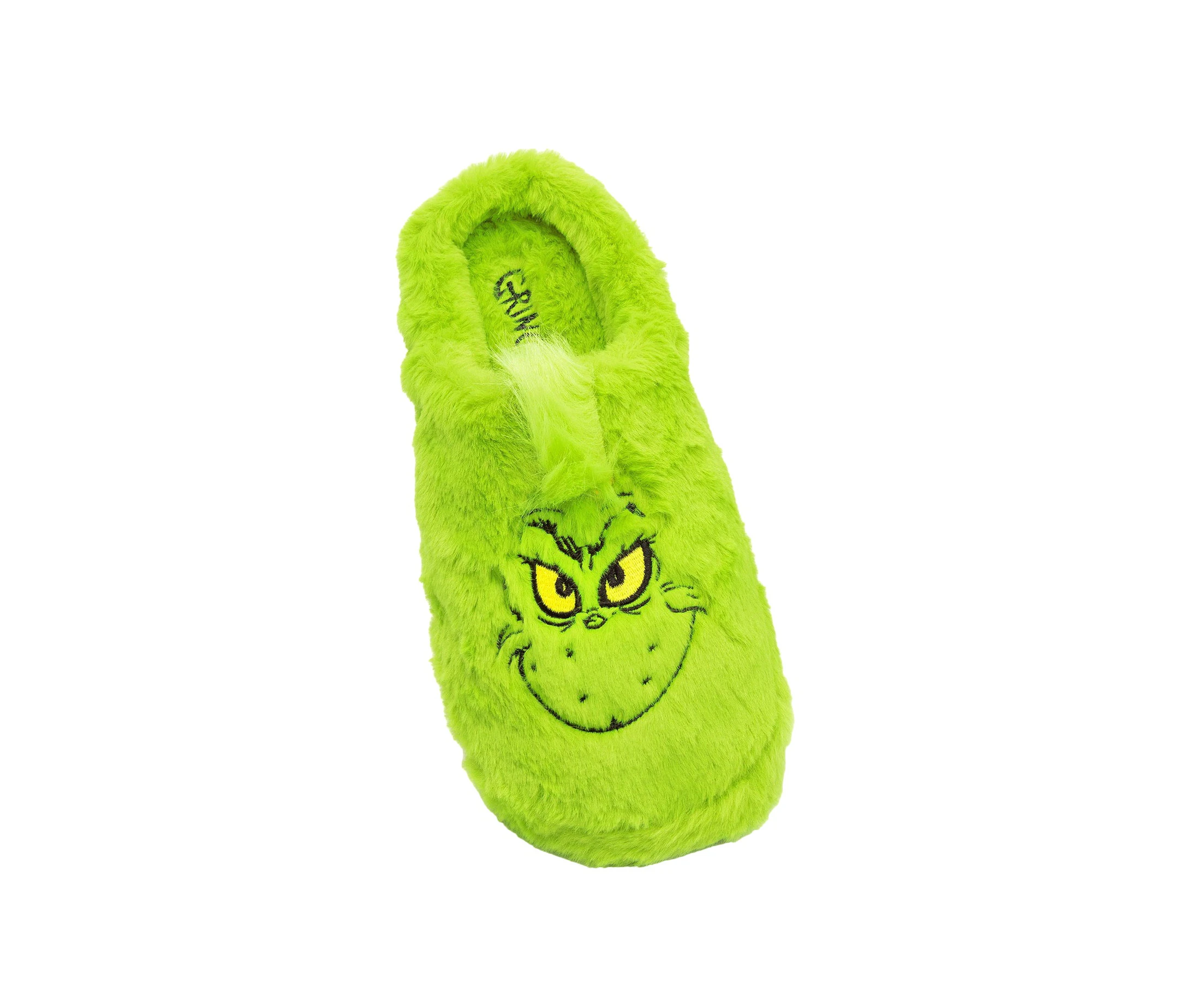 The Grinch Unisex Adult Slippers (Green/Black) - NS6744