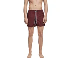 Build Your Brand Mens Swim Shorts (Cherry Red) - RW8372