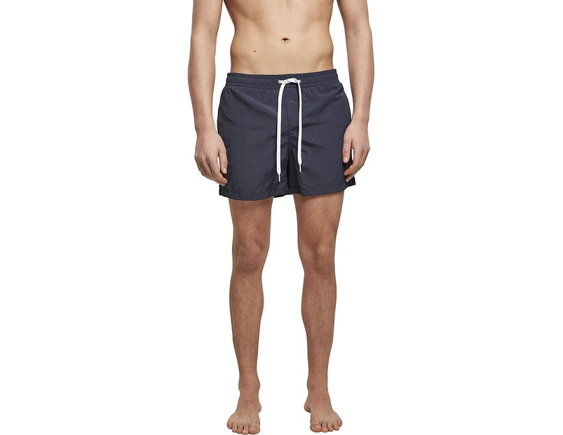 Build Your Brand Mens Swim Shorts (Navy) - RW8372