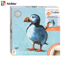 Hinkler Crystal Creations Craft Canvas Kit - Puffin