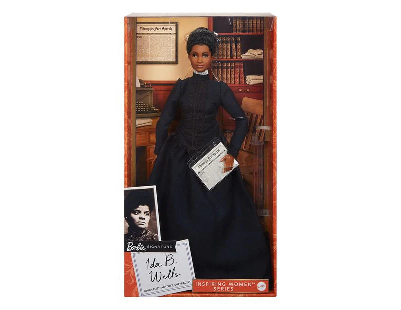 Barbie - Inspiring Women Doll - Ida B. Wells - Black