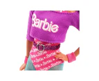 Barbie Rewind Doll - Working Out 80"s Edition - Purple