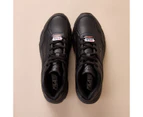 Mens Fila Tortona PU Sneakers - Black - Black