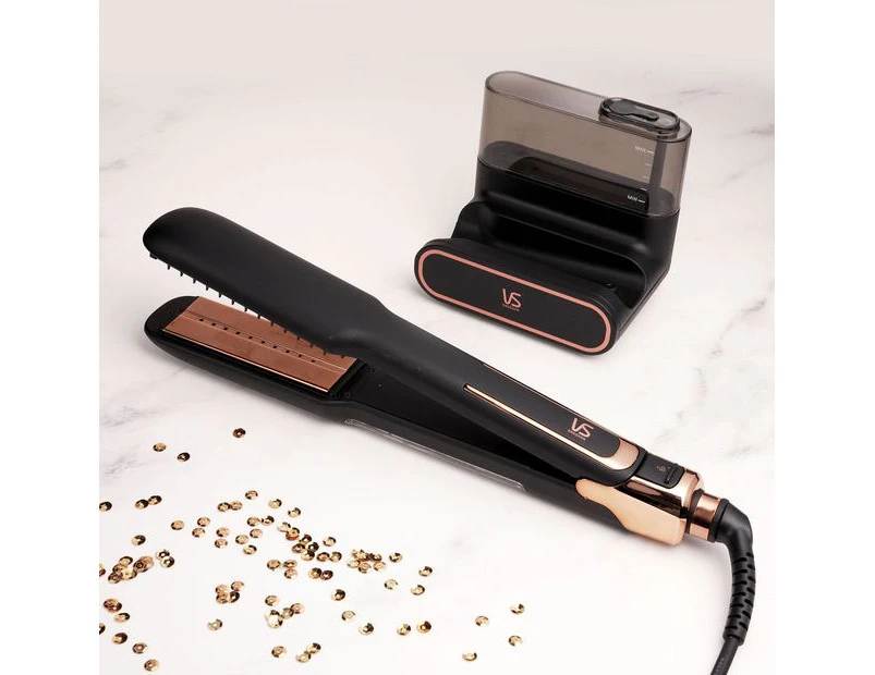 VS Sassoon Steam Straight Brilliance Hair Straightener