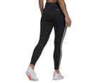 Adidas Women's Designed To Move High Rise 7/8 Tights / Leggings - Black/White