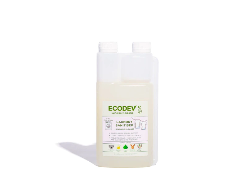 Ecodev Laundry Sanitiser & Protectant 1 Litre Twin