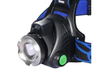 LED Outdoor Headlamp Camping Headlight Flashlight Head Torch Light Rechargeable