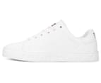 Tommy Jeans Hilfiger Women's Logo Leather Sneakers - White 3